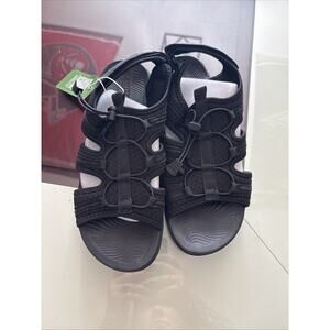 HIKE Footwear Women’s Black Sport Sandals – Size 9 / EU 40 – New With Tags